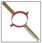 HELUZ Nosná upevňovací objímka, průměr 80mm HGN080